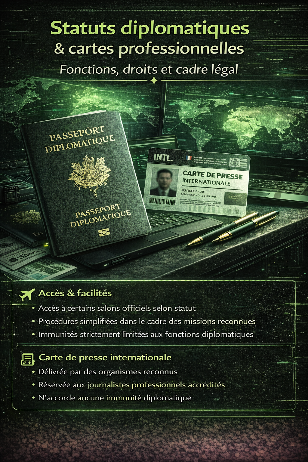 Acheter un passeport diplomatique enregistré