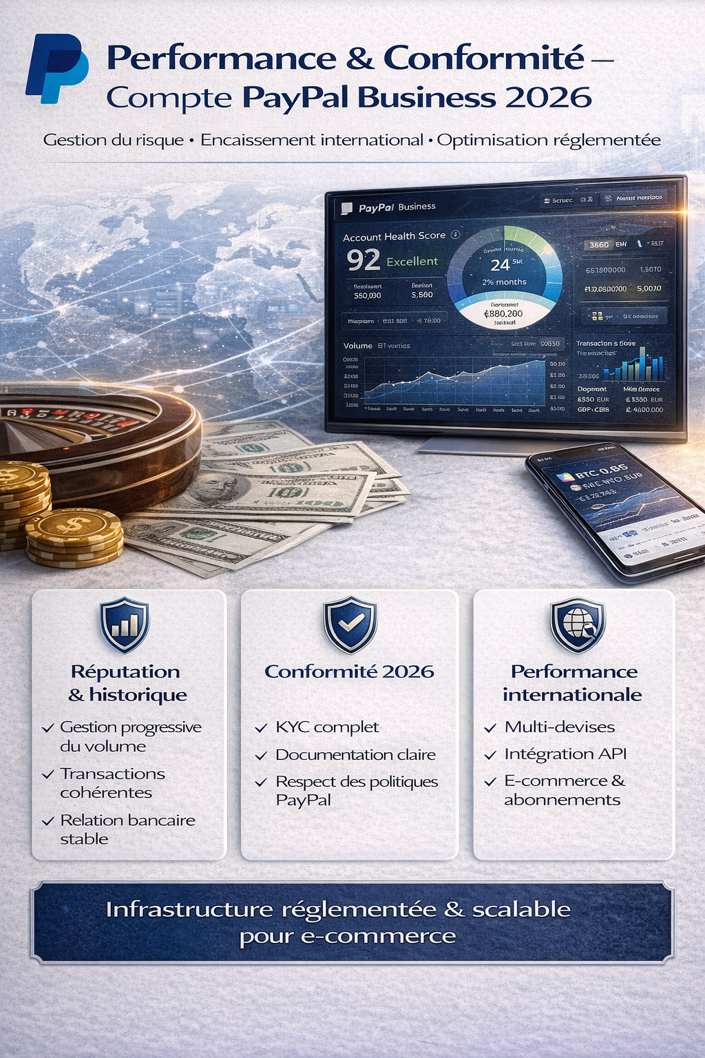 Acheter un Compte paypal business